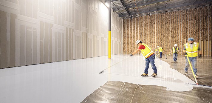 Before Epoxy Flooring